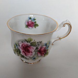 R289 | Vintage Floral Tea cup